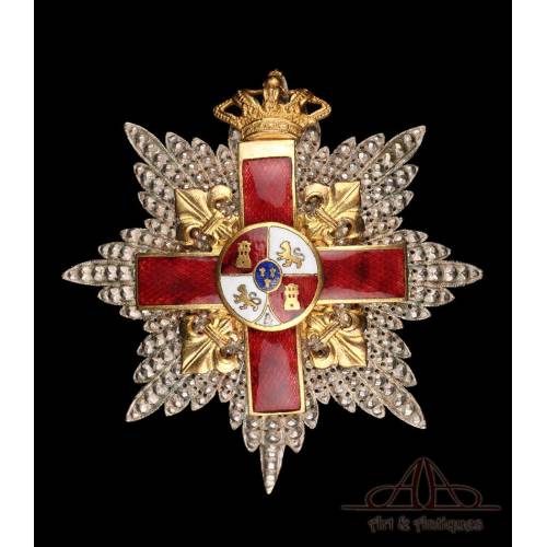 Order of Military Merit Red Category. Castells. Spain, Circa 1915