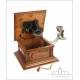 Antique His Masters Voice Gramophone. France, Circa 1920