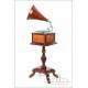 Antique Gramophone with Wooden Horn and Stand. Circa 1920