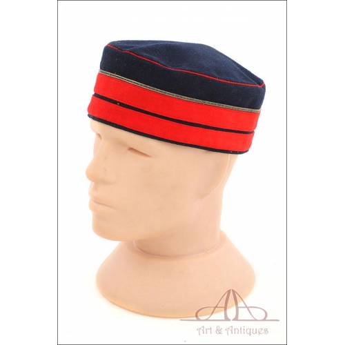 Antiguo Gorro Cuartelero, Panadero o de Cuartel. Época Alfonso XIII