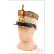 Antique Shako for Infantry Officer. Model 1908. Spain circa 1915