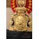 Antiguo Ros, Chacó o Shako para Oficial de Infantería. Mod. 1908. Alfonso XIII