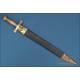 Antique Artillery Machete - Short Sword Mod. 1816. France, Circa 1835