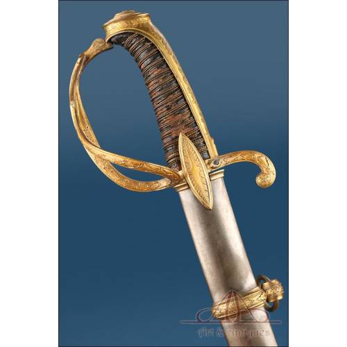 Napoleonic Saber for Cavalry Officer Type Mod. An XI. France, 1st Empire