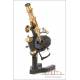 Antique Carl Zeiss Jena Microscope. Germany, Circa 1930