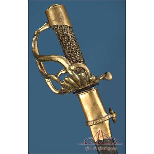 Antique Maréchaussée Troop Saber, Model 1783. France, Circa 1790