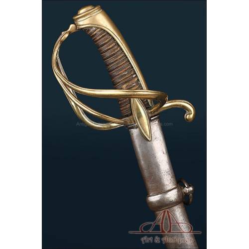 Napoleonic Light-Cavalry Officer Sword, Mod. AN IX. France, Circa 1810