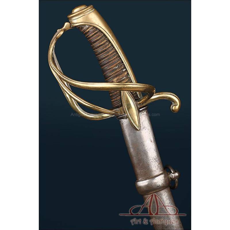 Napoleonic Light-Cavalry Officer Sword, Mod. AN IX. France, Circa 1810