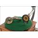 Amazing Antique Pathé Nº 4 Gramophone-Phonograph. 2 Reproducers. France, 1909