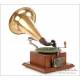 Antique Berliner New Style Phonograph - Gramophone. England, Circa 1905