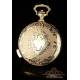 Vintage Nicolet N. Pocket Watch. 18K Gold. 5-Minute Repeater. Switzerland, Circa 1960