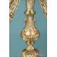 Gorgeous Antique Gilt Silver Monstrance. France, Circa 1880