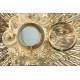 Gorgeous Antique Gilt Silver Monstrance. France, Circa 1880