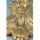 Preciosa Custodia Antigua de Plata Dorada. Francia, Circa 1880