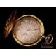 Antique 18K Gold Quarter Repeater Pocket Watch. England, 1839