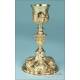 Very Antique 18th-Century Spanish Gilt Silver Chalice. Cordoba, Spain, Circa 1773