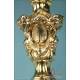 Very Antique 18th-Century Spanish Gilt Silver Chalice. Cordoba, Spain, Circa 1773