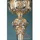 Amazing Antique Gilt Silver Chalice. 19th Century
