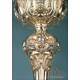 Amazing Antique Gilt Silver Chalice. 19th Century