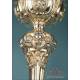 Amazing Antique Gilt Silver Chalice. 19th Century