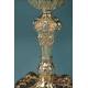 Amazing Antique Gilt Silver Chalice. 19th Century