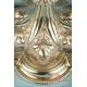 Gorgeous Antique Bicolor Silver Ciborium. France, 19th Century