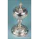 Antique Classic Style Silver Ciborium. France, Circa 1880