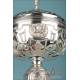 Antique Classic Style Silver Ciborium. France, Circa 1880