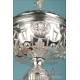 Antique Classic Style Silver Ciborium. France, Circa 1880