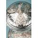 Antique Classic Style Silver Ciborium. France, Circa 1880