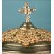 Antique Neo-Gothic-Style Gilt Silver Ciborium. France, Circa 1890