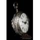 Reloj de Bolsillo Catalino de Plata. James Cowan. Edimburgo, Escocia, 1760
