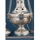 Large Vintage 925 Silver Liturgical Censer. Spain, Circa 1950