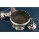 Large Vintage 925 Silver Liturgical Censer. Spain, Circa 1950