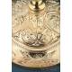 Gorgeous Antique Gilt-Silver Chalice and Paten. France, 19th Century