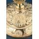 Gorgeous Antique Gilt-Silver Chalice and Paten. France, 19th Century