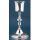 Antique Spanish Silver Chalice. Plasencia, Spain, Circa 1800