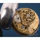 Antique Verge-Fusee Pocket Watch. Double Casing and Silver Key. J. Richards, London, 1785