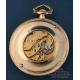 Antique Ultrafine Longines Pocket Watch. 18K Gold and Sapphires. Switzerland, Circa 1930