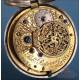 Antique Verge-Fusee Pocket Watch. Double Silver Casing. Robert Bateman, London, 1829