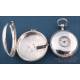 Antique Verge-Fusee Pocket Watch. Double Silver Casing. Robert Bateman, London, 1829