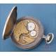 Antique Blued Steel Omega Pocket Watch. Switzerland, Circa 1920