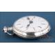 Antique English Duplex Pocket Watch for the Chinese Market. Silver. Circa 1800
