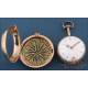 Antique Verge-Fusee Pocket Watch. 2 Gilt-Metal Cases. John Eiveu, London, 1789