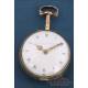 Antique Verge-Fusee Pocket Watch. 2 Gilt-Metal Cases. John Eiveu, London, 1789