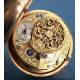 Antiguo Reloj de Bolsillo Catalino. 2 Cajas Metal Dorado. John Eiveu, Londres, 1789