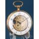 Precioso Reloj Catalino de Bolsillo Antiguo Francés. Guérin à Lille. C. 1820