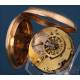 Antique 18K-Gold Verge-Fusee Pocket Watch by JR Mauris. C. 1810, Geneva, Switzerland