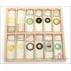 Great Collection of 144 Antique Microscope Slides. England, 19th Century