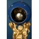 Striking Antique Charlet & Cie Mantel Clock. Ormolu. France, Circa 1900